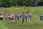 XC Wheaton & Babson  Wheaton College Men’s Cross Country compete at the 9th Annual Wheaton & Babson Season Opener on the Mark Coogan Course at Highland Park in Attleboro, Mass. - Photo By: KEITH NORDSTROM : Wheaton, XC, Cross Country, 9th Annual Wheaton & Babson Season Opener